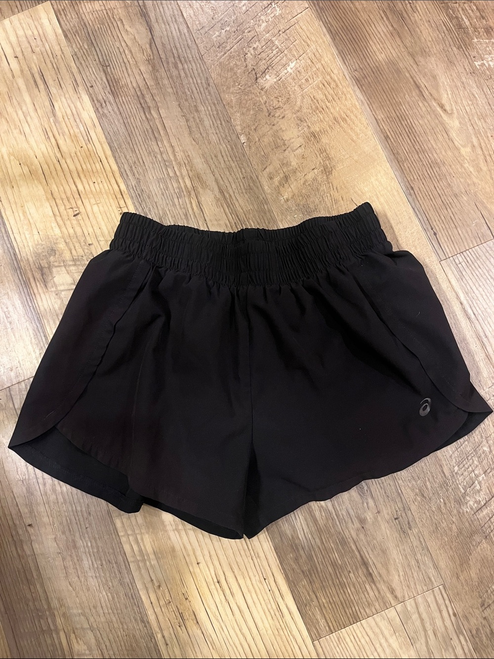 Asics Black Women's Athletic Running Shorts